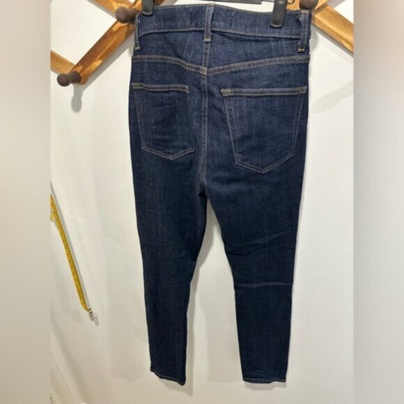 LIKE NEW- Reformation High & Slim Hayes Blue Jeans - Picture 9 of 13